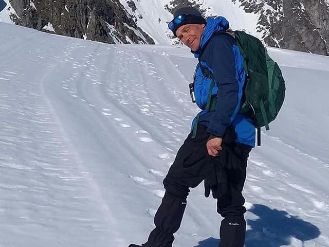 Robert Bailey did not return from a hike in the French Alps