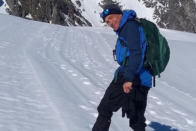 Robert Bailey did not return from a hike in the French Alps