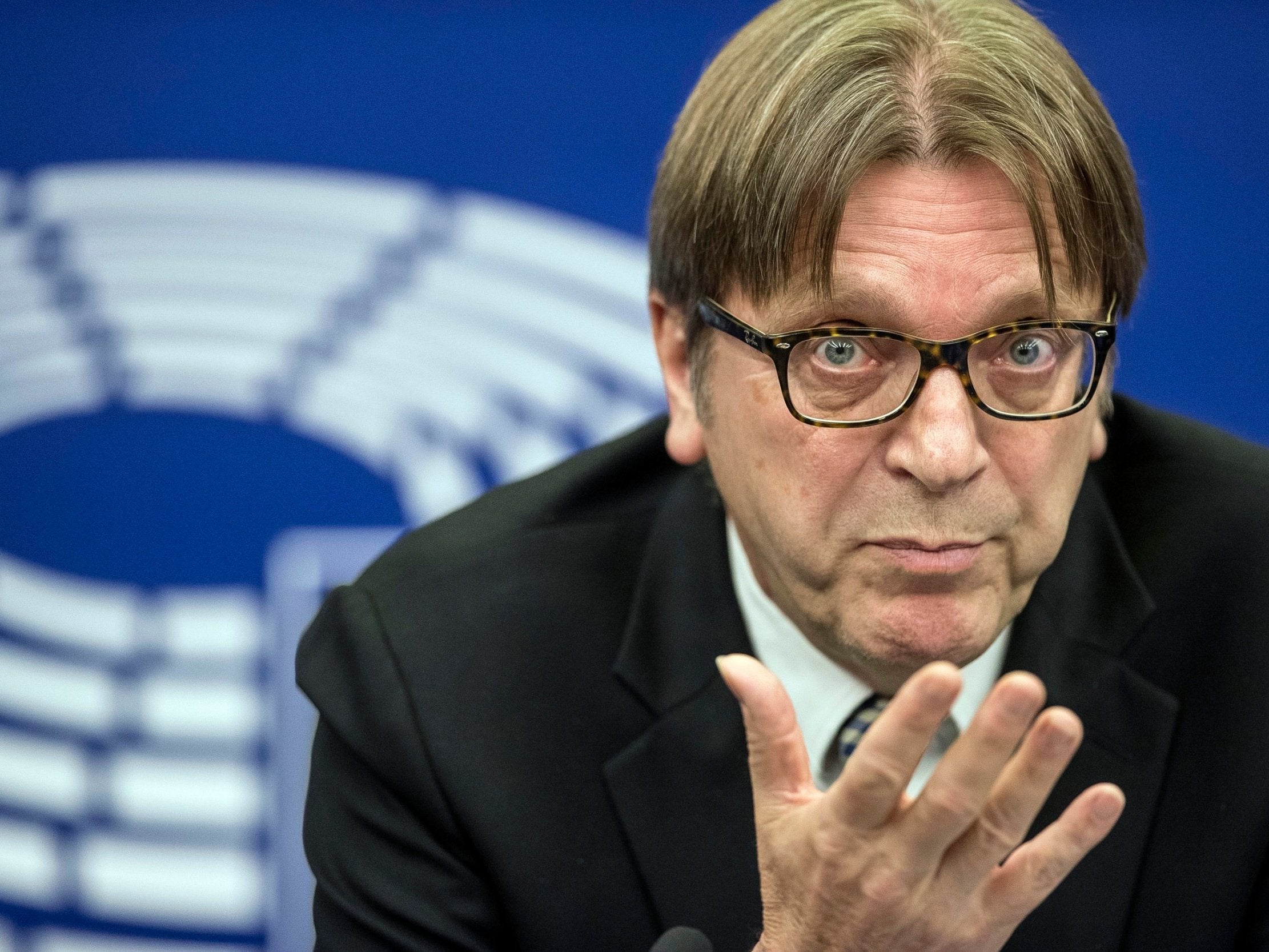 Guy Verhofstadt is against a longer extension