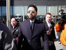 Celebrities react after charges against Jussie Smollett are dropped