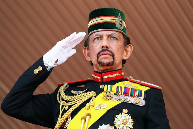 The Sultan of Brunei, who rules by absolute monarchy, has introduced a series of criminal punishments based on Sharia law