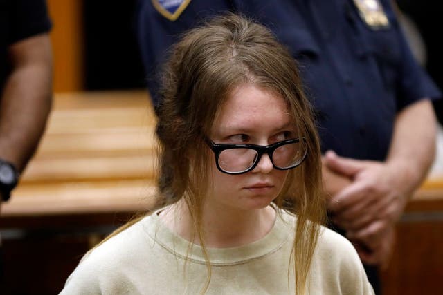 Anna Sorokin appears in New York State Supreme Court on grand larceny charges