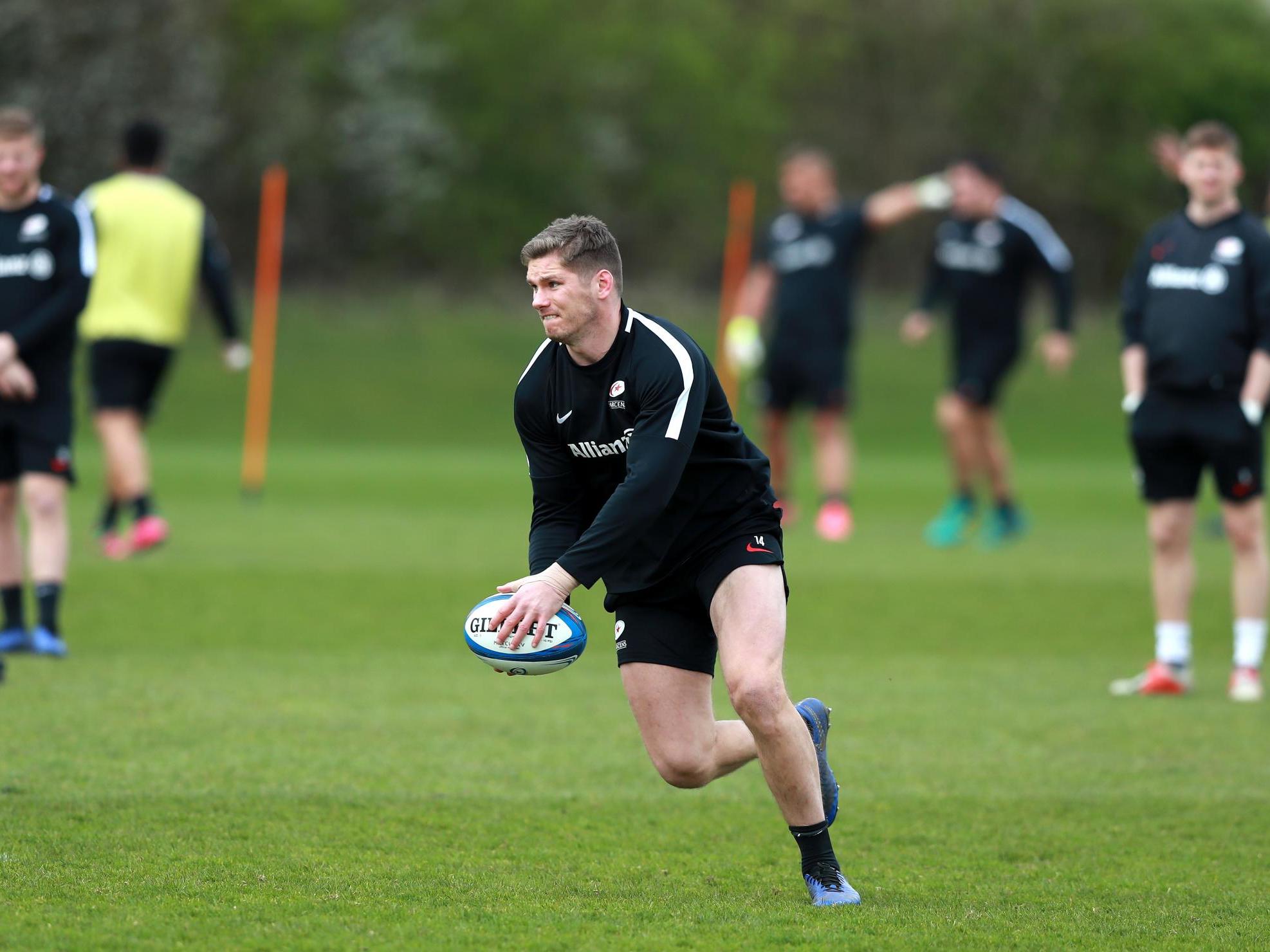 Farrell gas 'ripped back into training' this week ahead of Saracens' European quarter-final against Glasgow