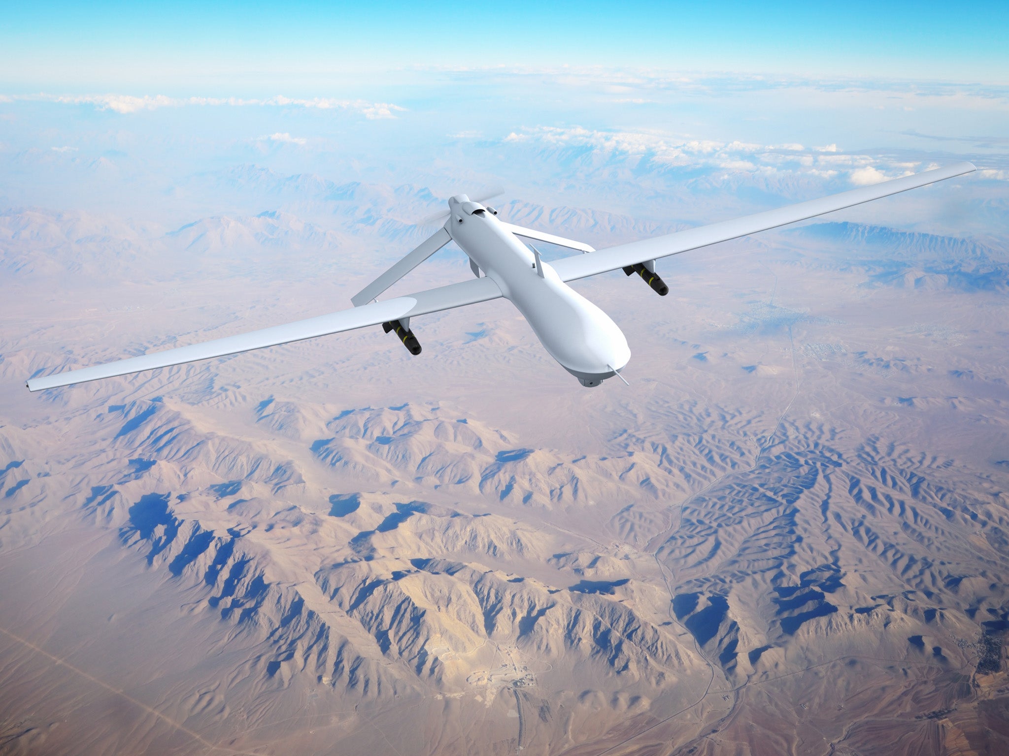 Military drones are widely used by the US and its allies