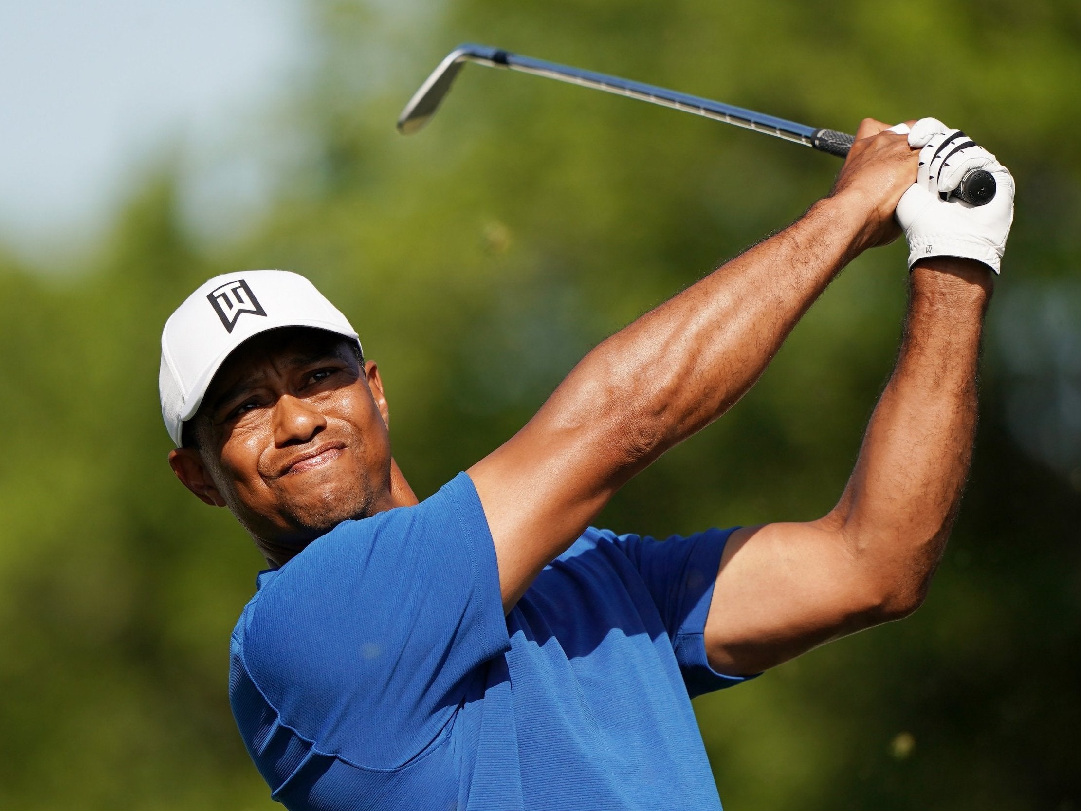 Tiger Woods is back in action on day two in Austin