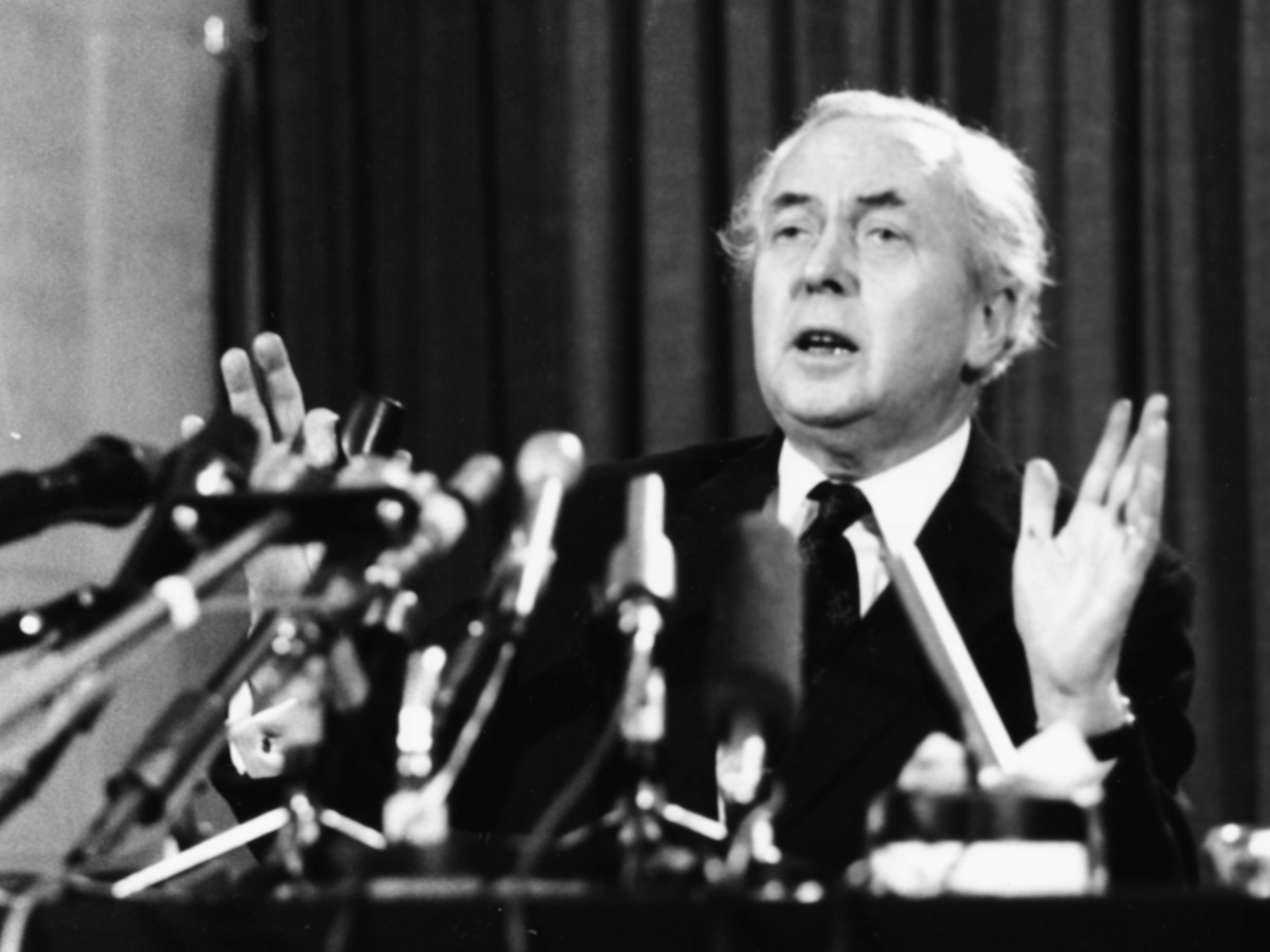 News of Harold Wilson’s resignation as prime minister in 1976 was broken by Nigel Dempster