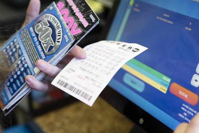 Bartender Taylor Russey's Lottery ticket was given to her by a regular customer
