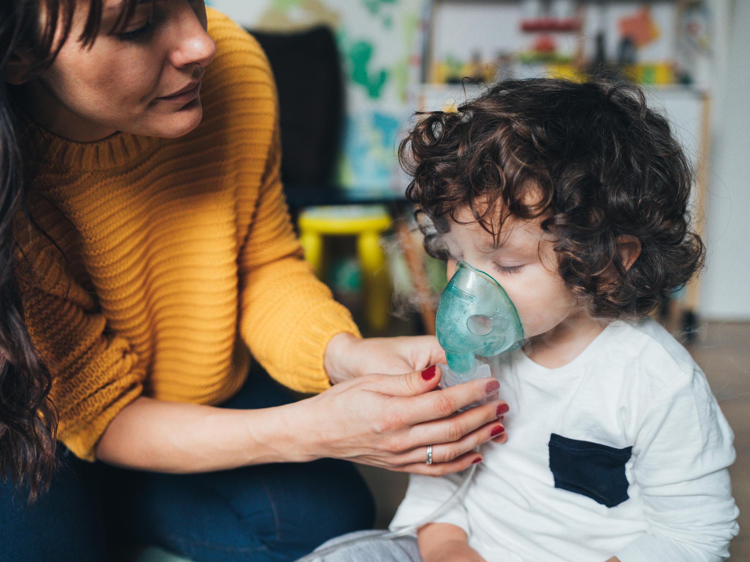 People with cystic fibrosis have to regular inhaled medication to prevent infections and clear mucus from their lungs