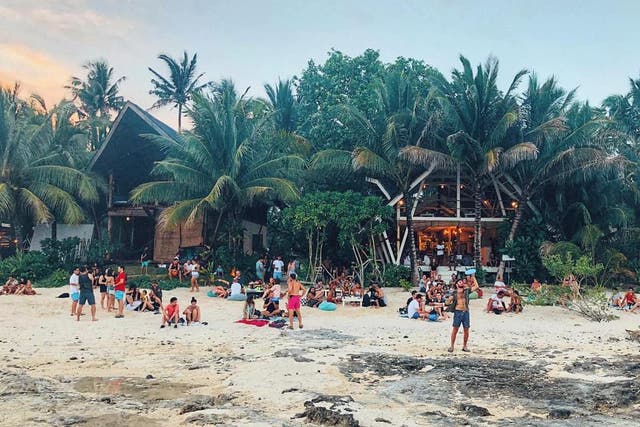 White Banana Beach Club has caused a stir by calling out self-proclaimed influencers