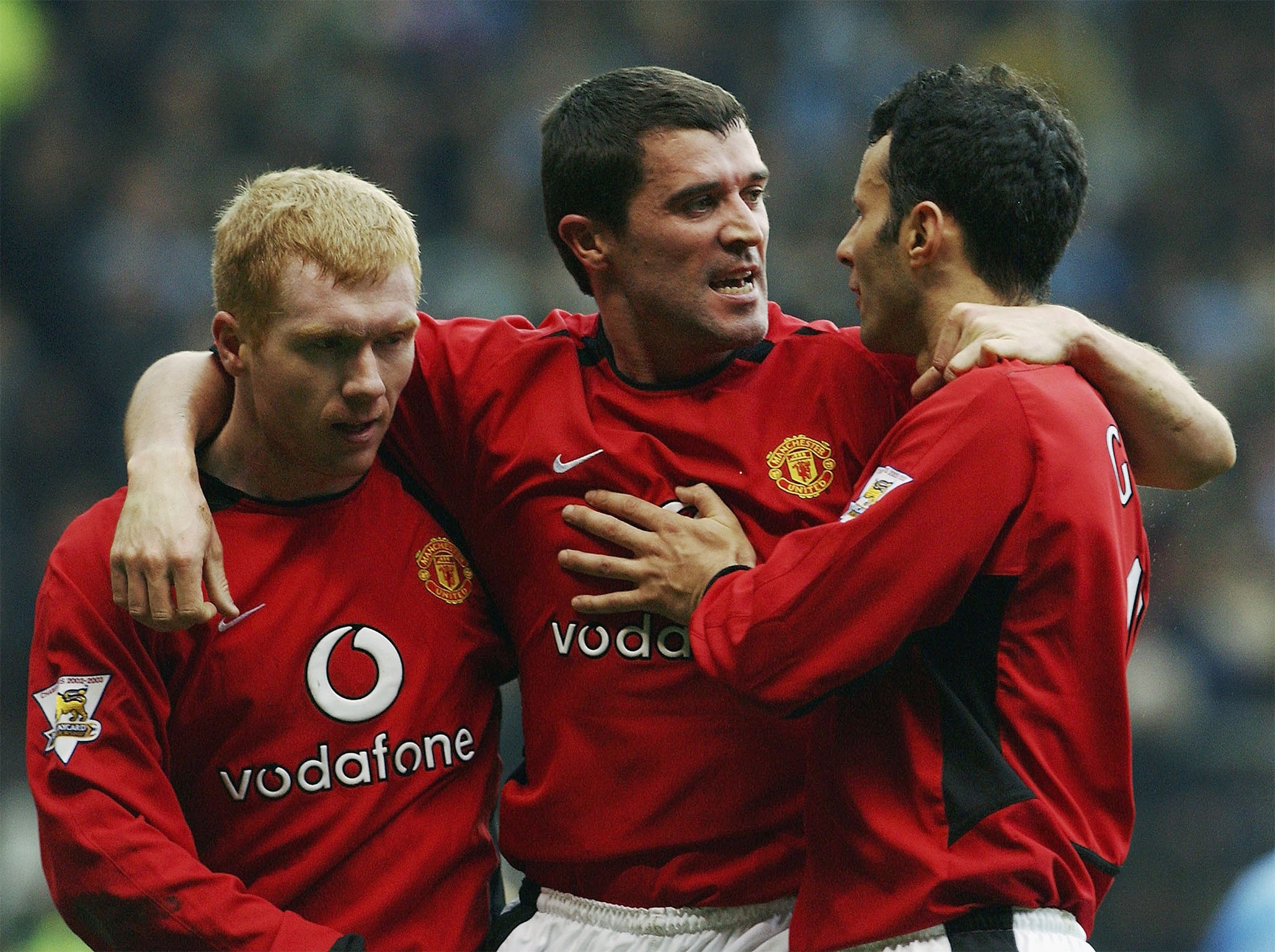 Keane was a dressing room leader at Old Trafford