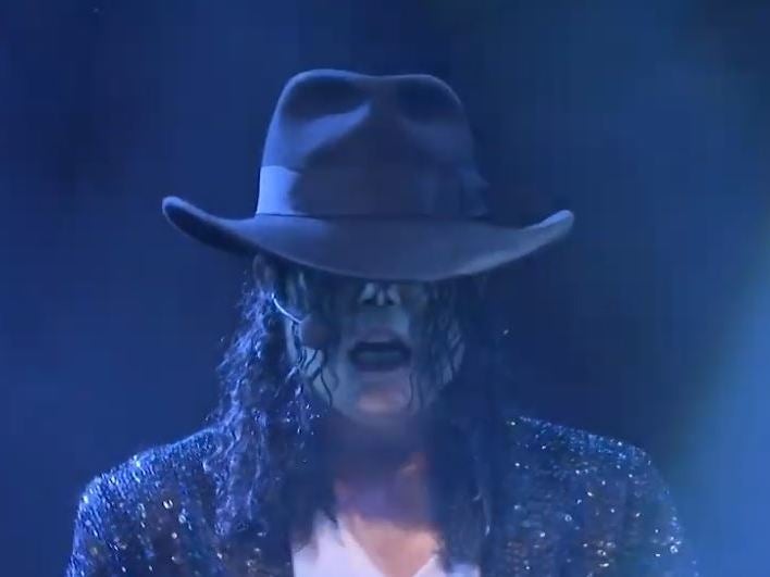Edward Cook as Simply Jackson, his Michael Jackson tribute act