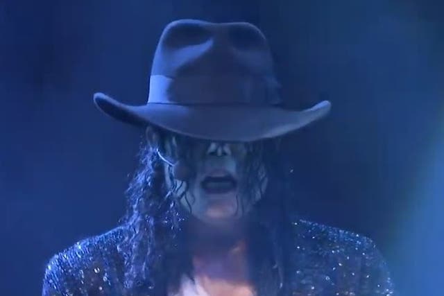 Edward Cook as Simply Jackson, his Michael Jackson tribute act