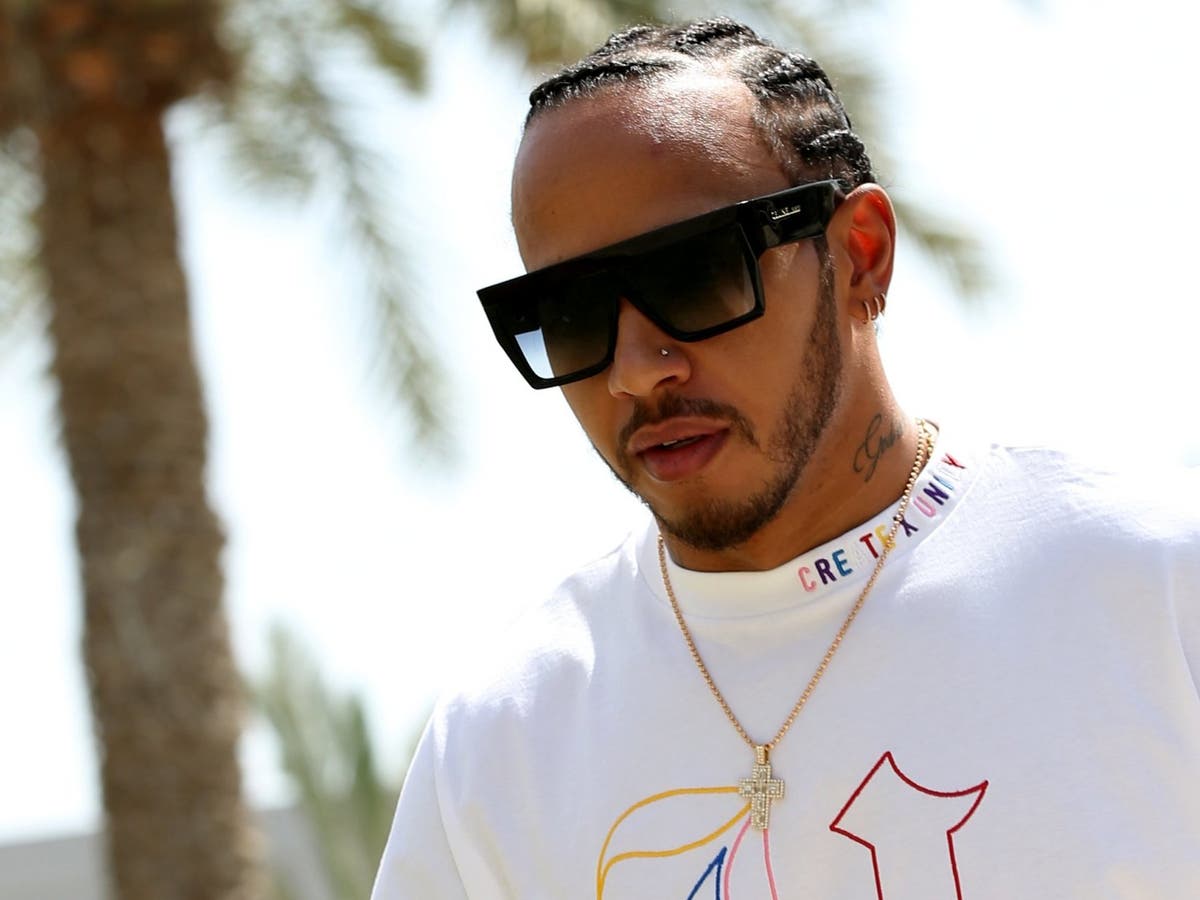 Bahrain Grand Prix: Lewis Hamilton says racism remains ‘all around the world’ after England players abused