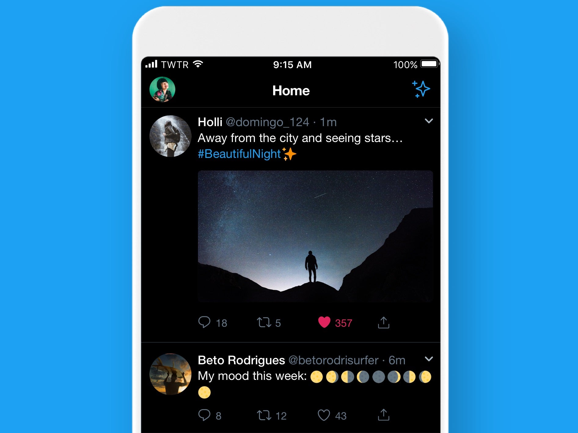 How to turn on Twitter's dark mode