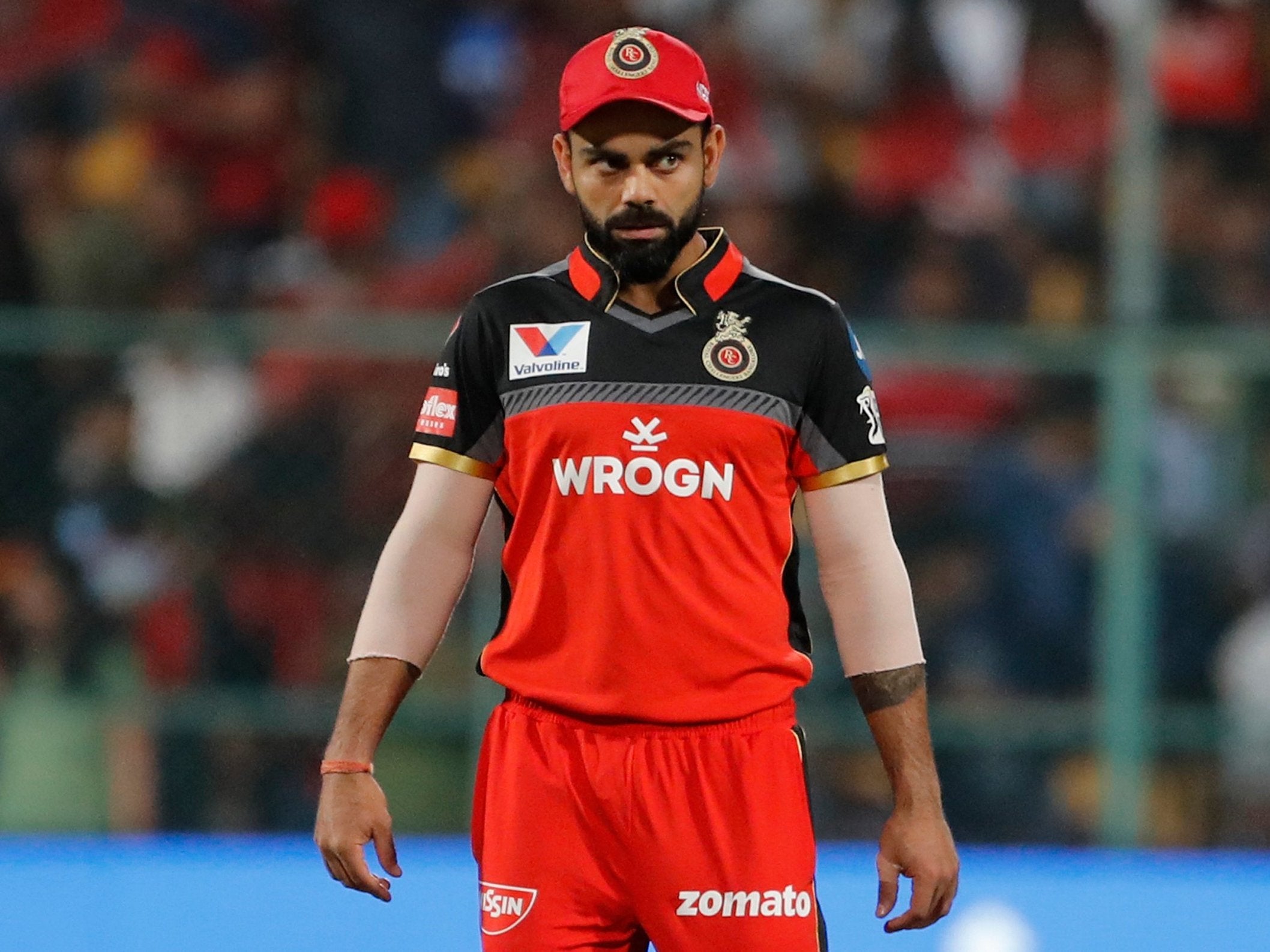 Royal Challengers Bangalore captain Virat Kohli was furious with the failure to spot the no-ball