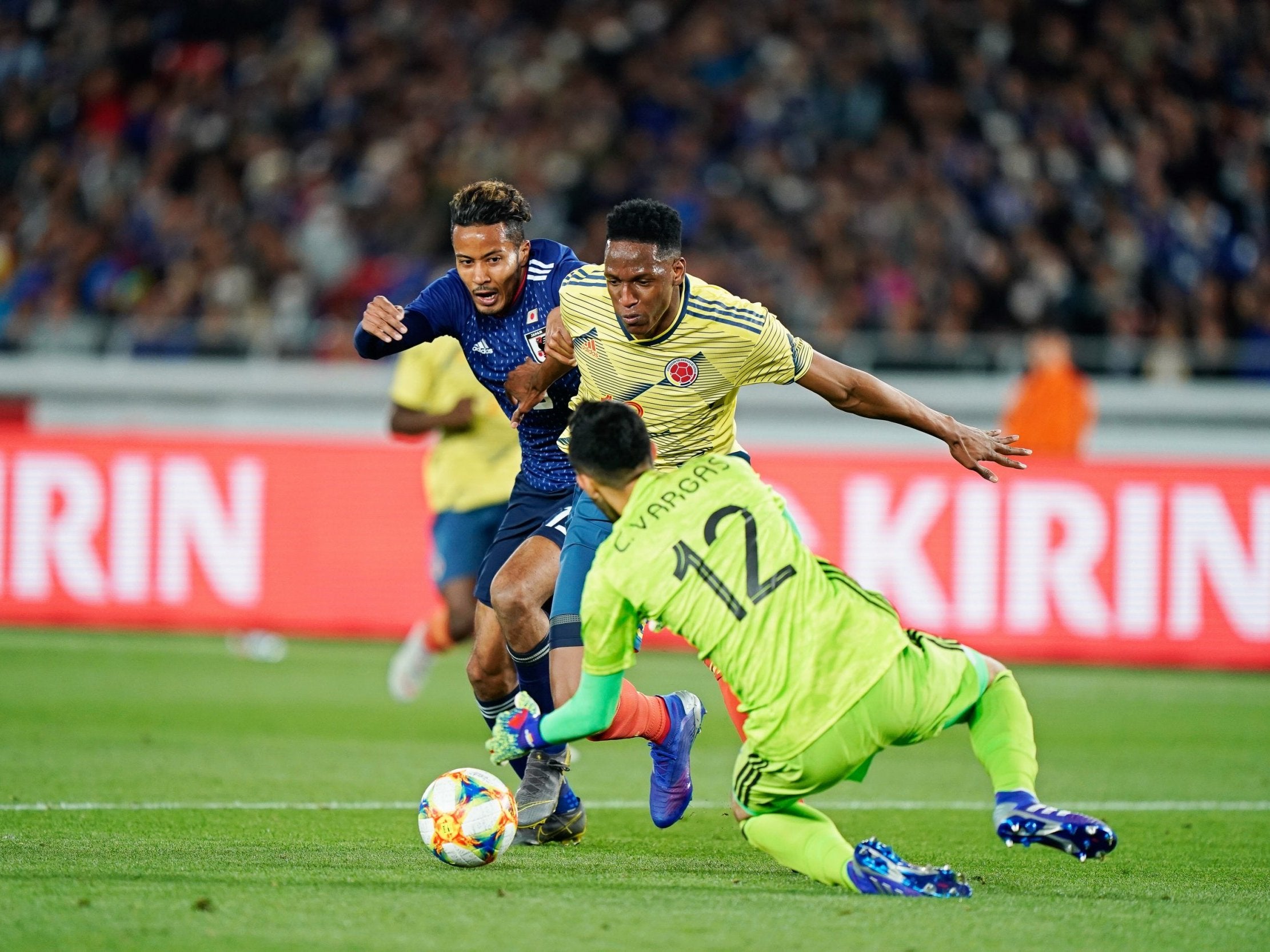 Yerry Mina faces another spell on the sidelines after suffering injury while on international duty