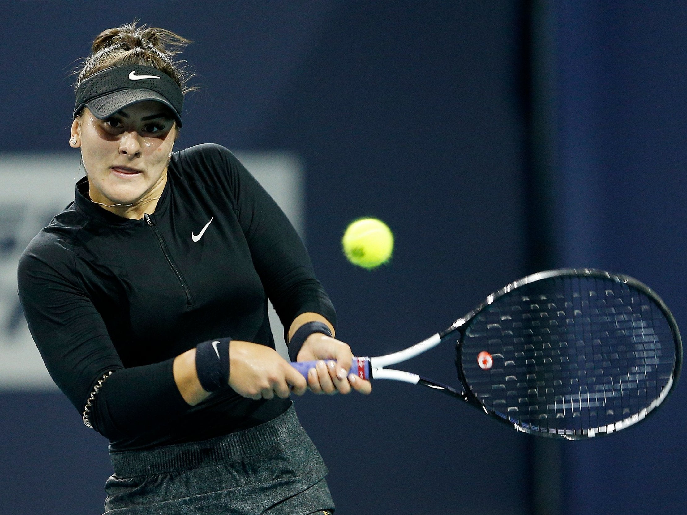 Andreescu happy to earn first main draw win at Wimbledon