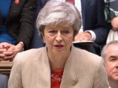 Live: Frustrated May lashes out at MPs after deal rejected again