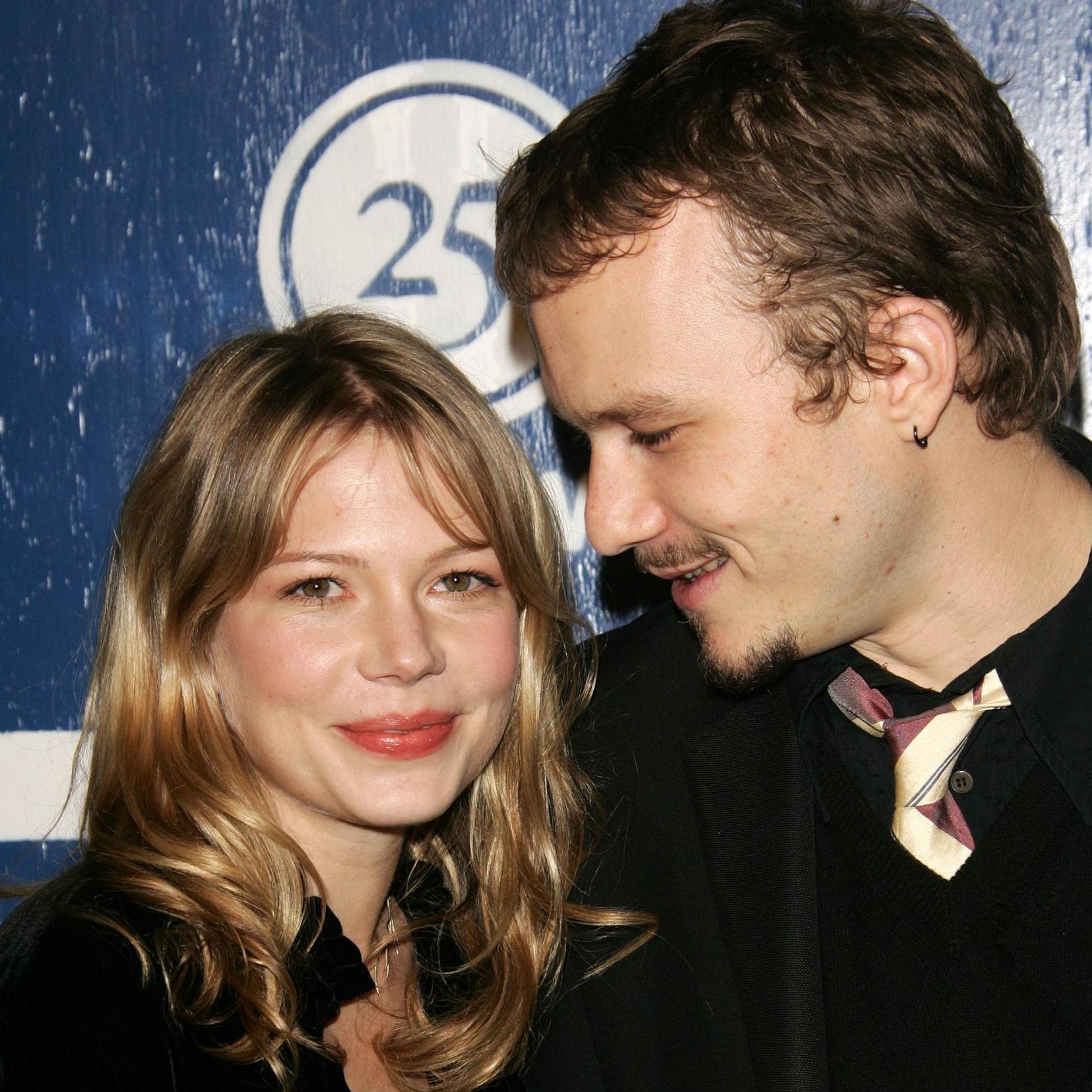 Michelle Williams and Heath Ledger at the Gotham Awards in 2005 (Getty/Evan Agostini)