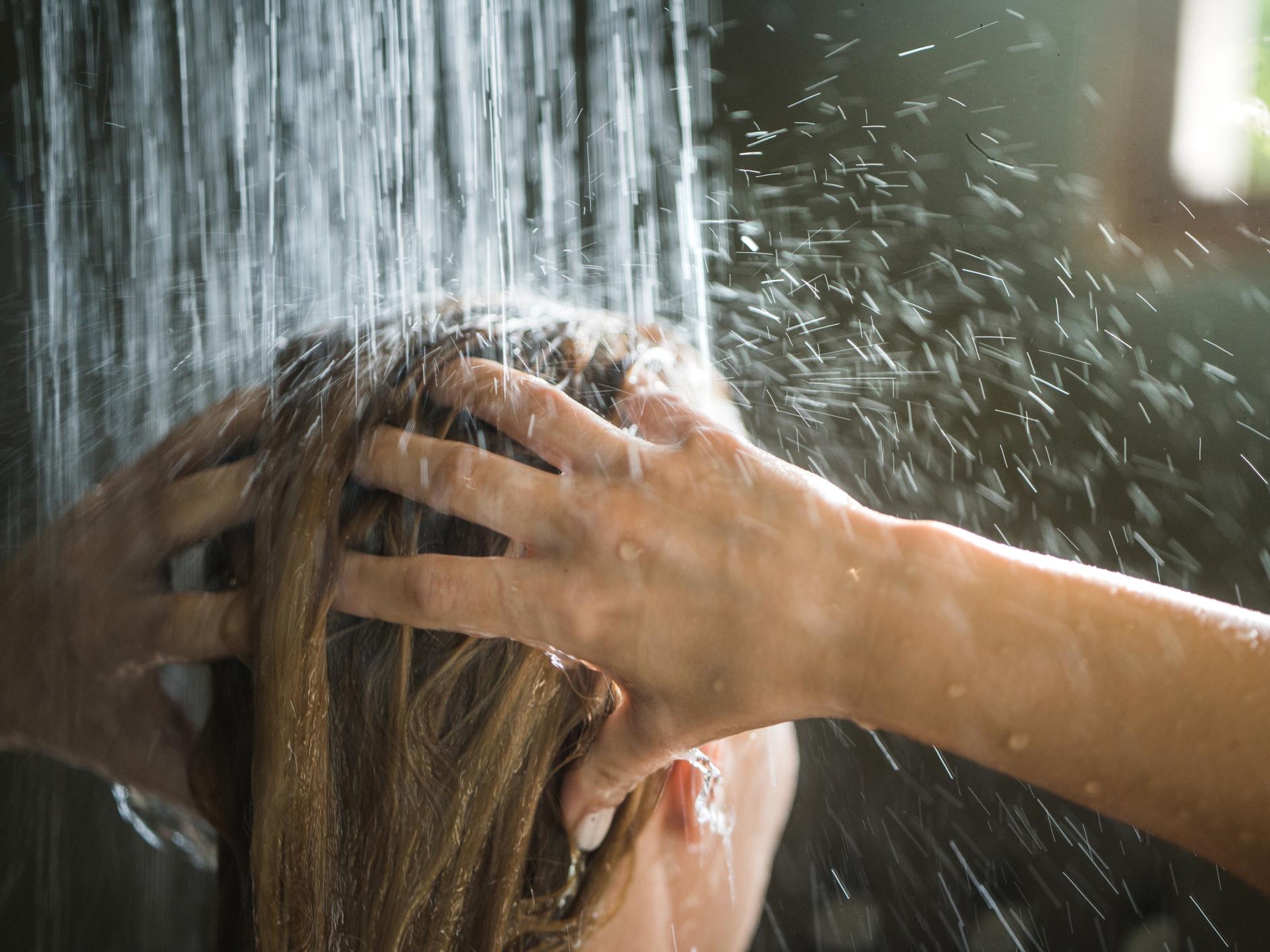 Research found people typically showered 20 times a month