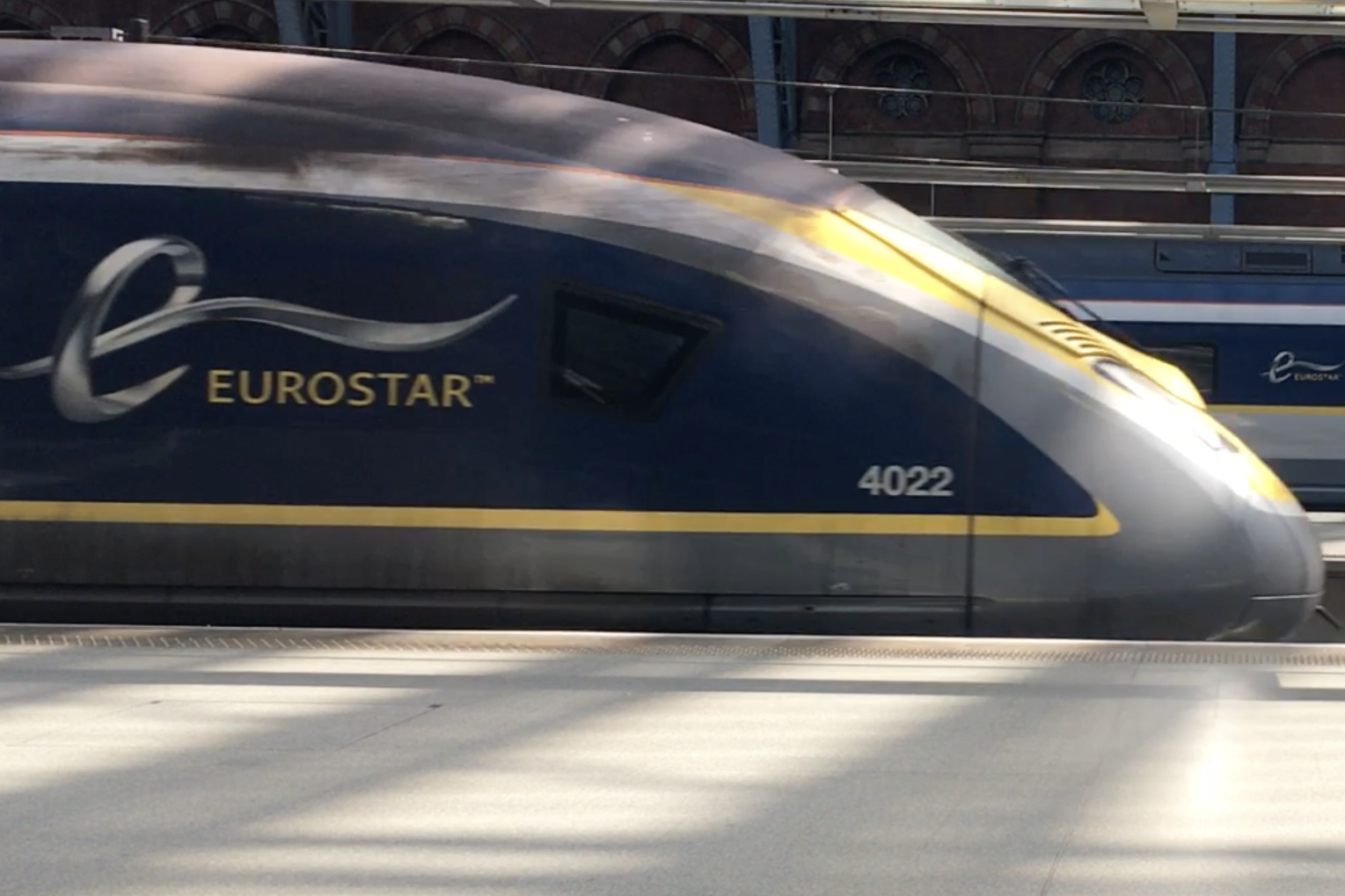 Stand still: no Eurostar trains are running to and from London St Pancras