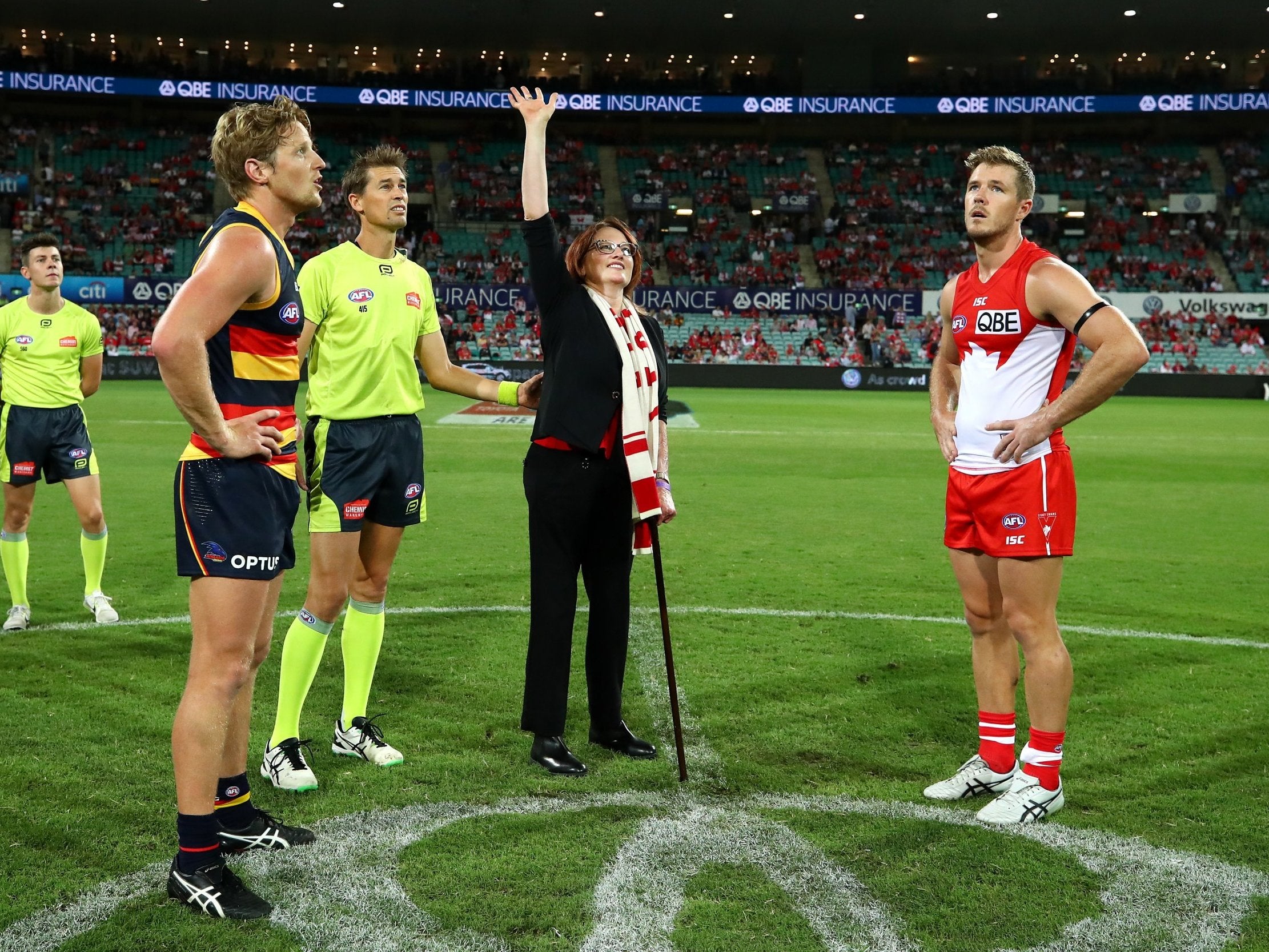 Banham is a Sydney Swans Ambassador after surviving a plane crash