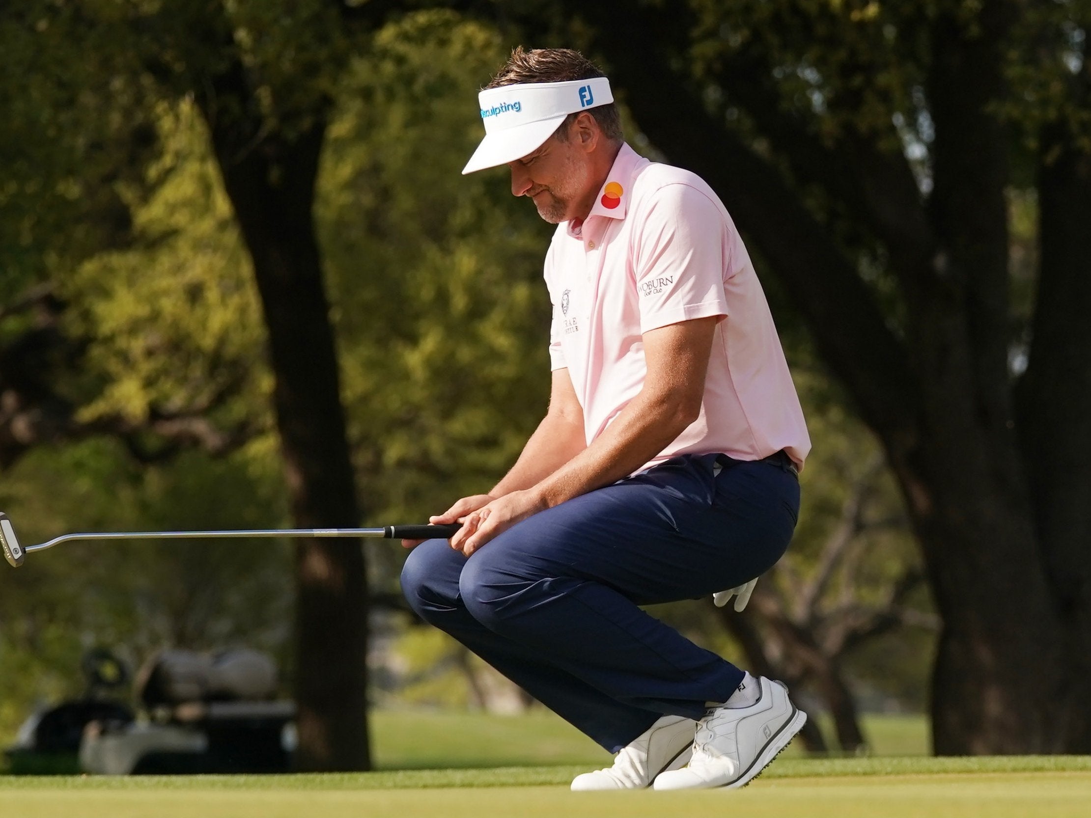 Ian Poulter was knocked out in a play-off against Kevin Kisner