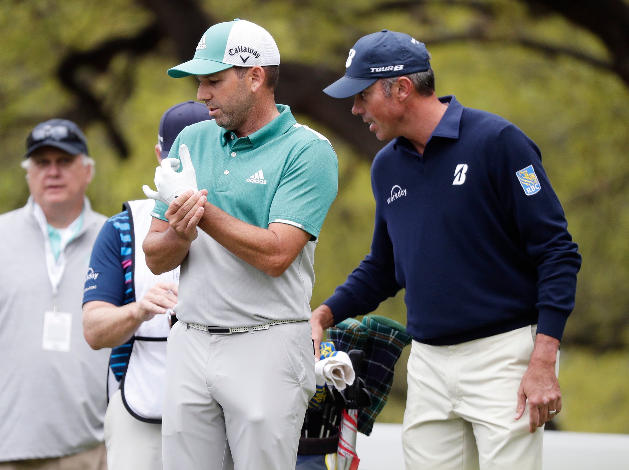 Matt Kuchar and Sergio Garcia centre of attention again over a 4-inch ...