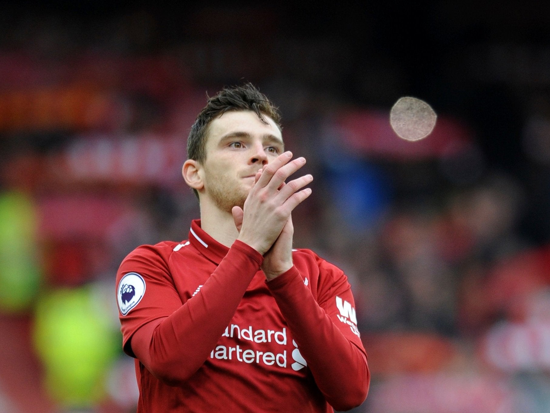 Robertson was excellent again for Liverpool