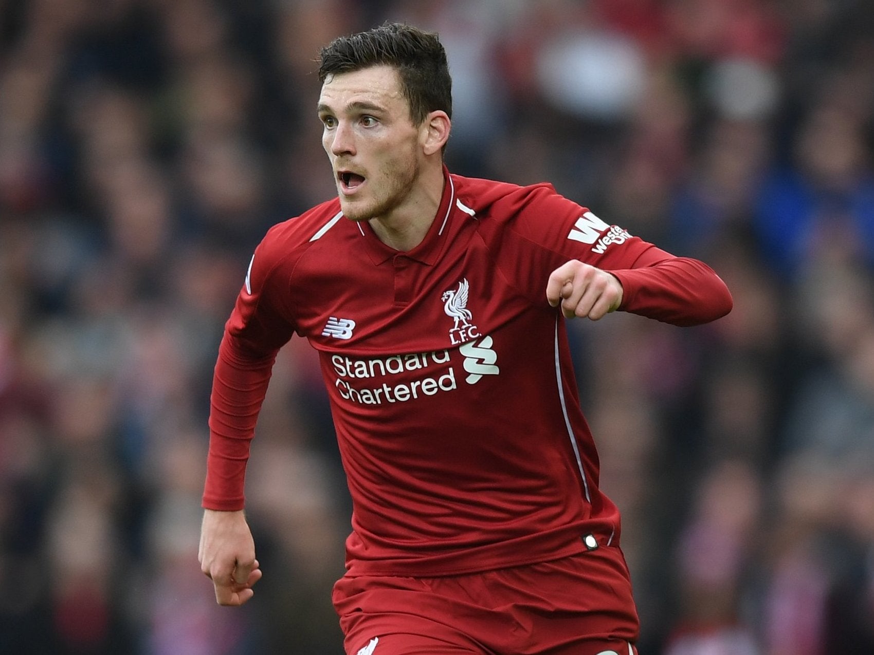 Robertson was once again outstanding for Liverpool against Spurs (Getty Images)