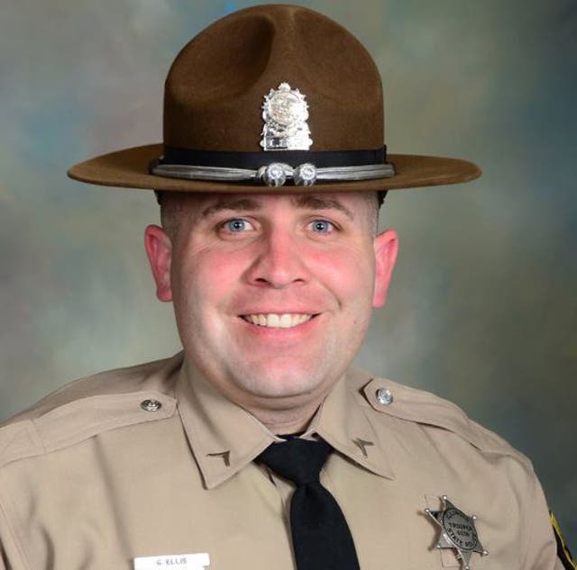 Trooper Gerald Ellis was hit by a motorist driving in the wrong direction on the highway