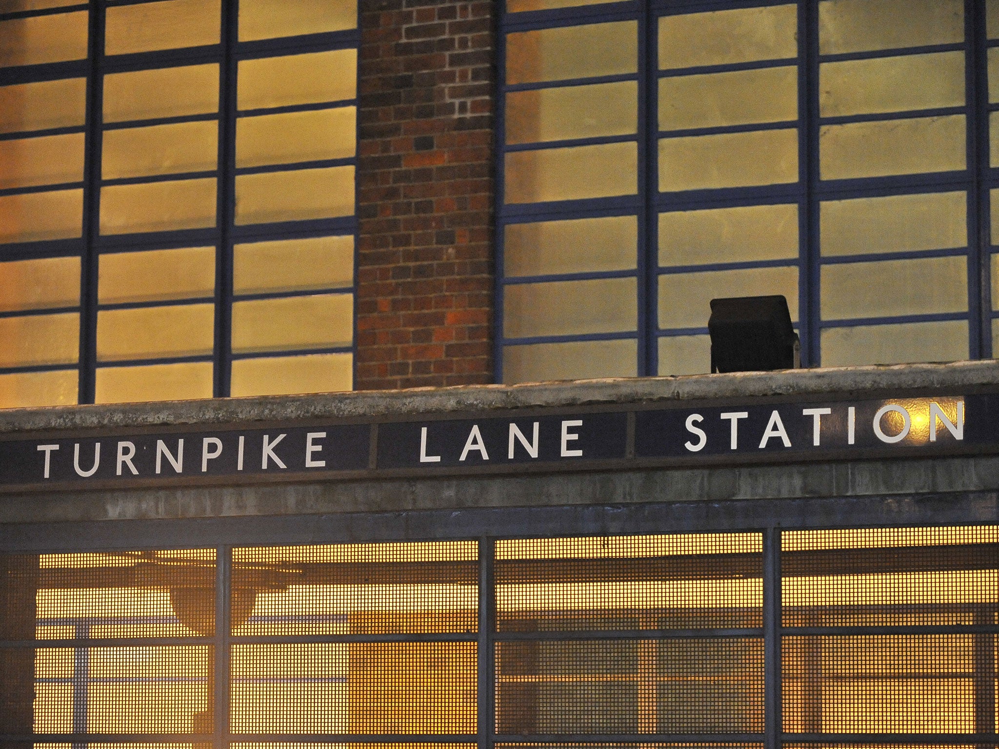 The alleged attack took place on a tube platform at Turnpike Lane station in north London