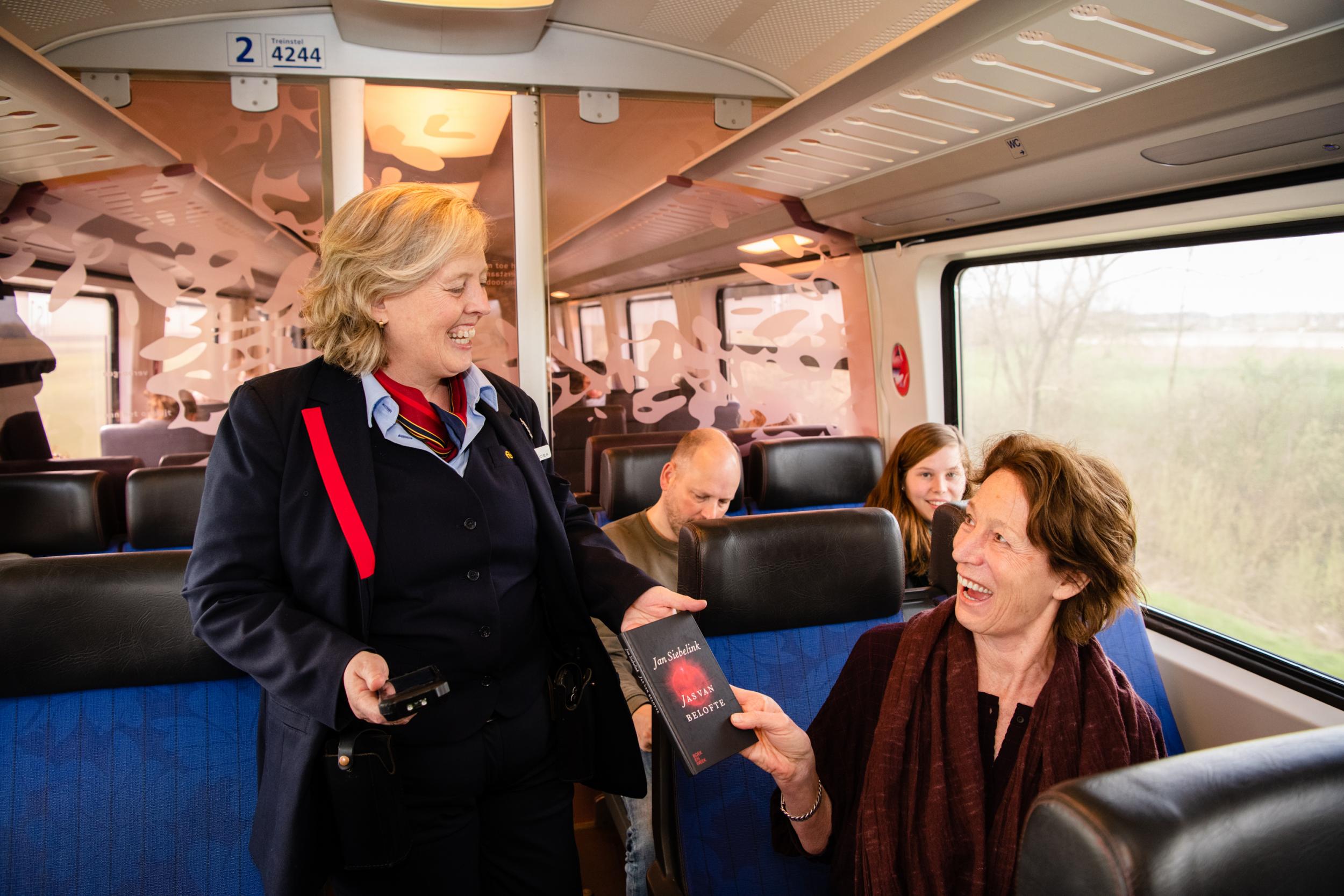 Netherlands makes trains free on national book day for those who show a ...