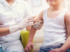 Half a million UK children ‘at risk after missing measles vaccination’