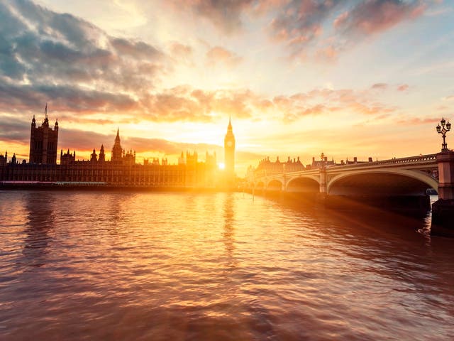 A picture of a sunset over Westminster Bridge reminded Van Gogh how much he loved London