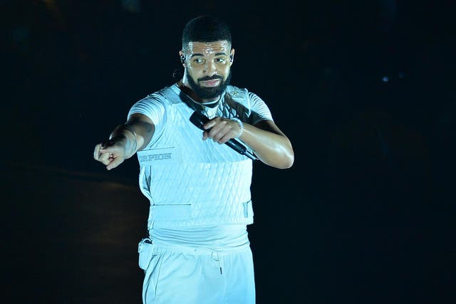 Drake during the Aubrey and the Three Migos tour in November 2018