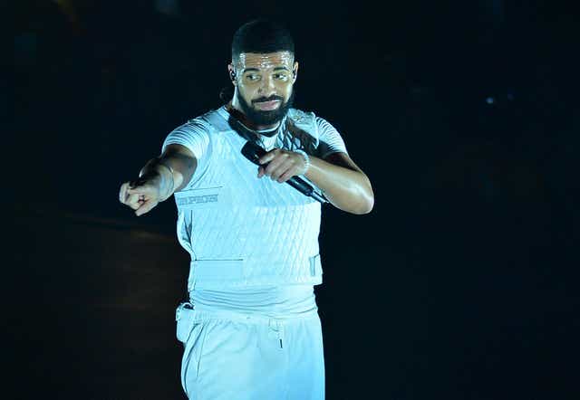 Drake during the Aubrey and the Three Migos tour in November 2018
