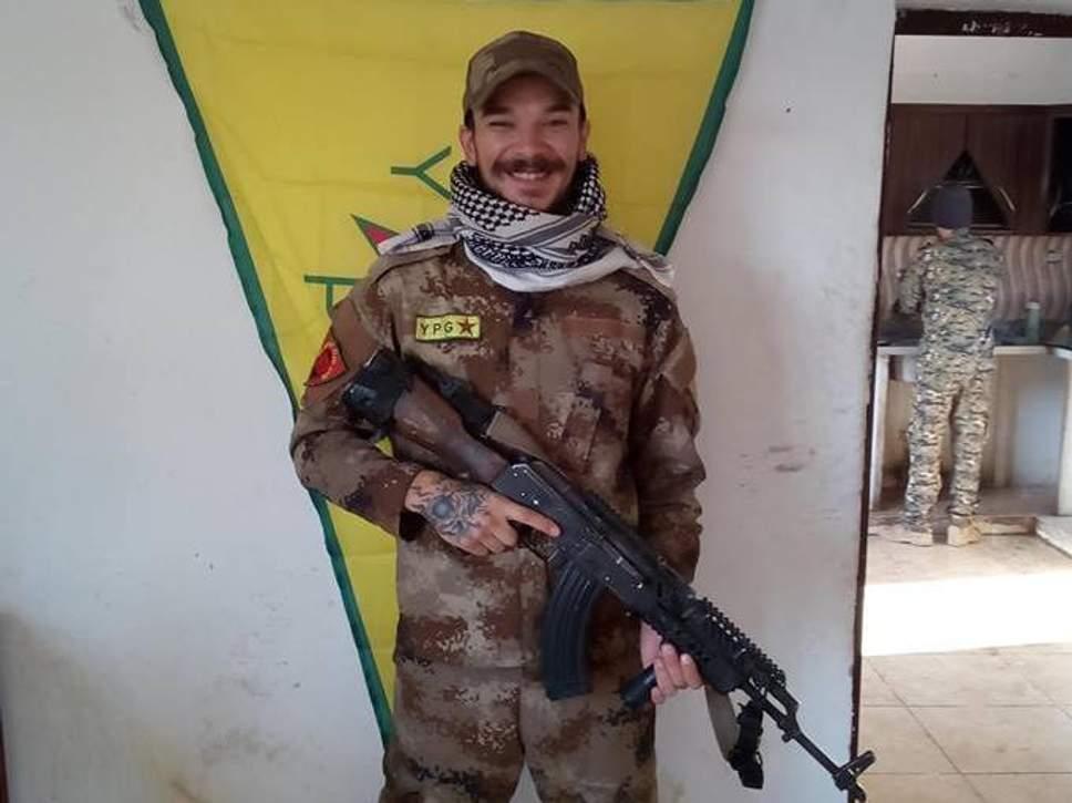 Aidan James is the first YPG volunteer to be convicted of a terror offence in Britain