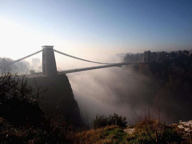 The Clifton Suspension Bridge, Brunel's first major commission at the age of 24