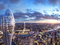 305-metre 'Tulip' skyscraper given planning go-ahead in London