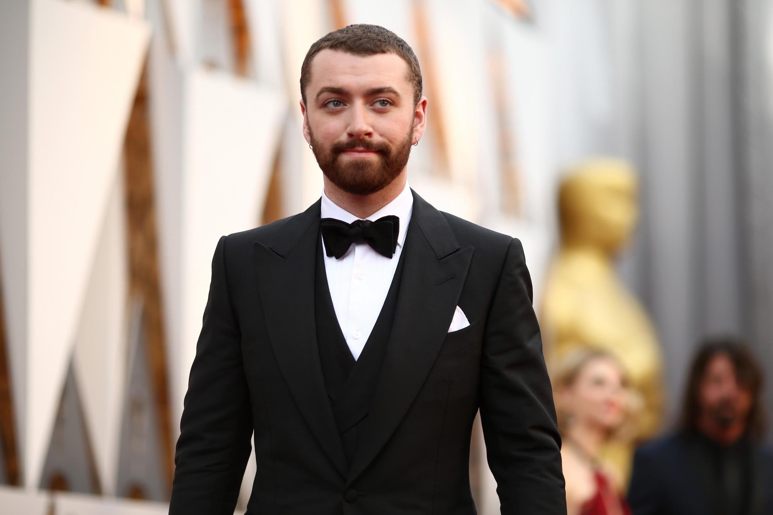 Sam Smith embraces body positivity with series of shirtless Instagram photos