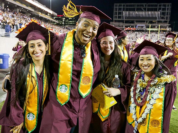 Former ASU Starbucks graduates