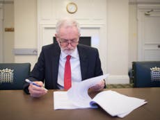 80 Labour MPs tell Corbyn to demand fresh referendum from May