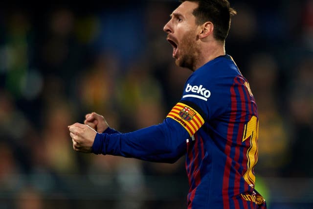 Messi inspired Barcelona to a last-gasp draw