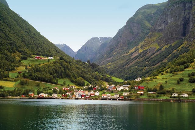 Cruising the Norwegian fjords is an exercise in mindfulness