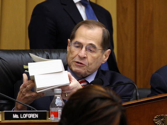 Judiciary Committee chairman Jerry Nadler during Wednesday’s debate