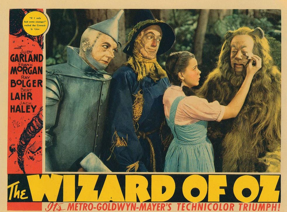 An original poster for ‘The Wizard of Oz’, the most-watched film in movie history, according to the Library of Congress
