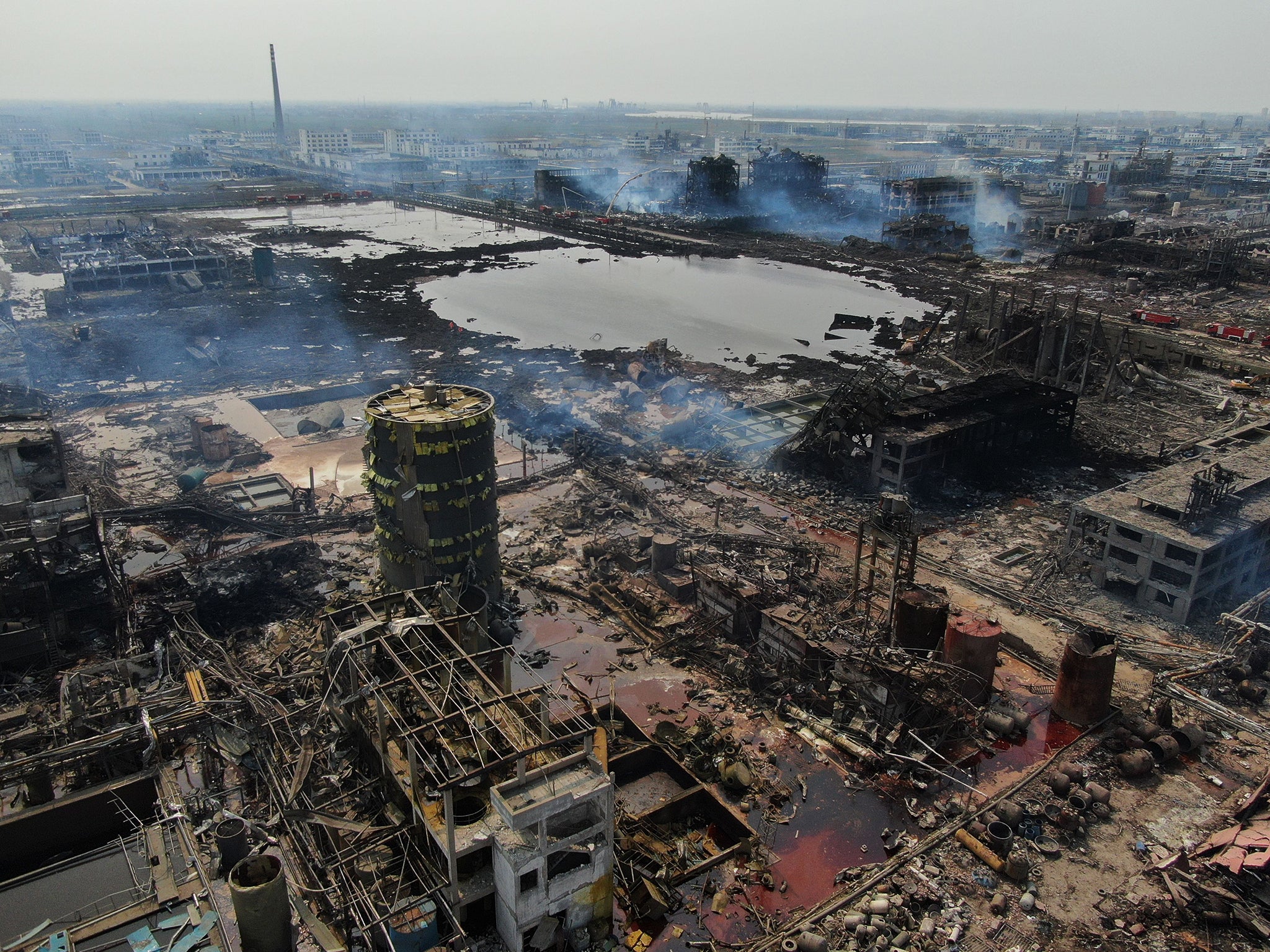 The death toll of a chemical plant explosion in Yancheng rose to 78 at the end of March