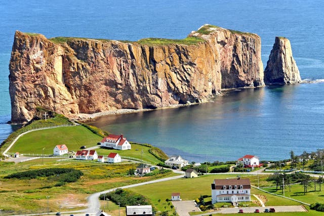 Perce on the Gaspé peninsula in the Canadian province of Quebec