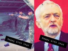Soldiers who used photo of Corbyn for target practice not sacked